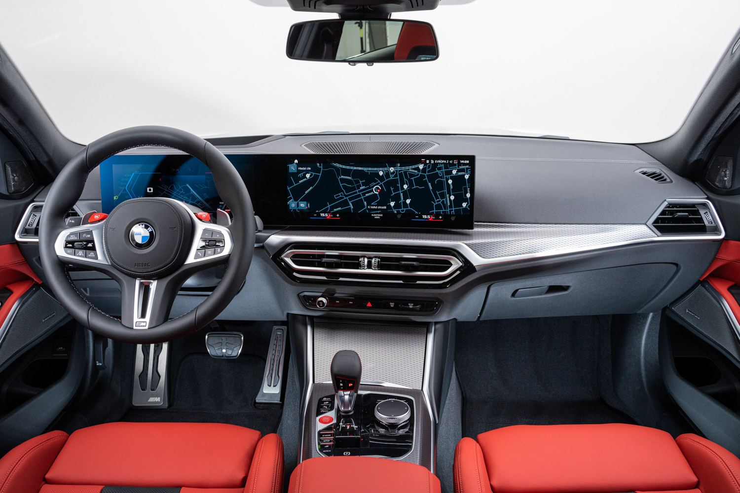 BMW M3 TOURING | skladem | české předváděcí auto | super sportovní kombi | benzín 510 koní | šedá dravit | červená kůže | perfektní výbava | super cena | ihned k předání | nákup online | zprostředkovatel prodeje | online autosalon | AUTOiBUY.com